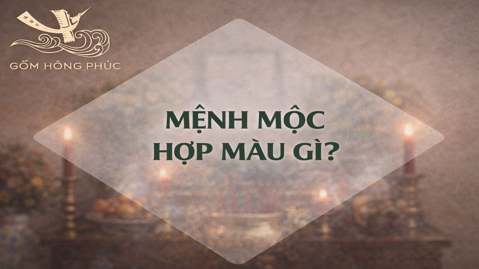 Mệnh mộc hợp màu gì? Lựa chọn màu sắc để tăng may mắn