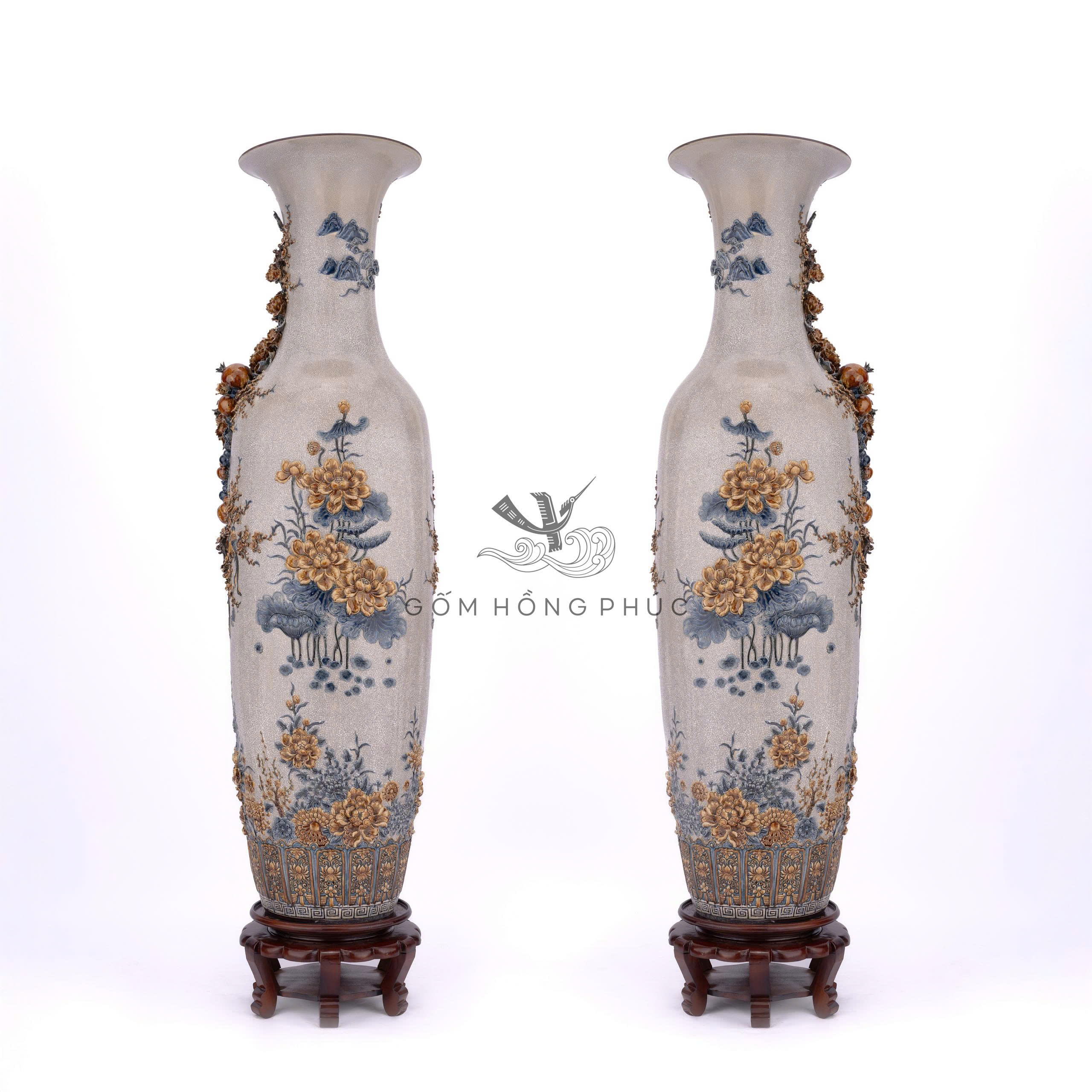 Siêu Phẩm Lộc Bình 2m Công Danh Phú Quý Kênh Bong 3d