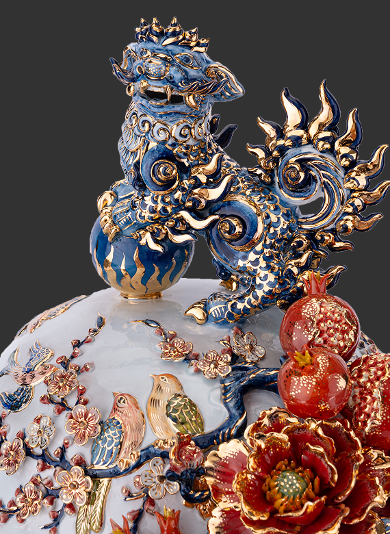 Gốm trang trí phong thủy